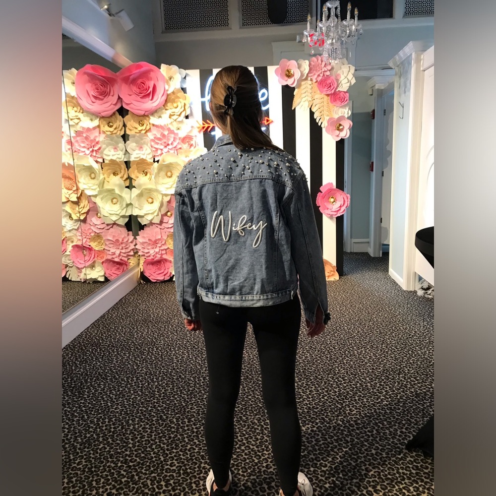 Boutique Wifey Denim Jacket - Picture 5 of 5